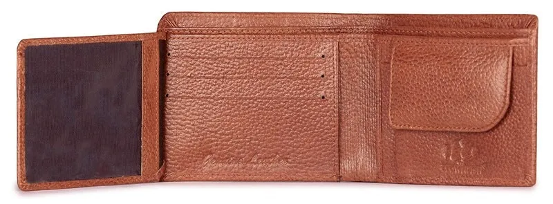 THE CLOWNFISH Brown Men's Wallet (TCFWGL-GTBR10)